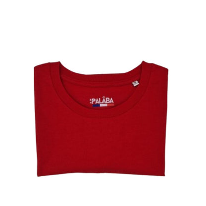 Tee shirt rouge uni - T-shirt homme PALÂBA