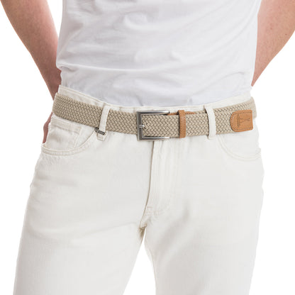 Ceinture tressée - Beige Sahara - Taille unique - Ceinture homme PALÂBA