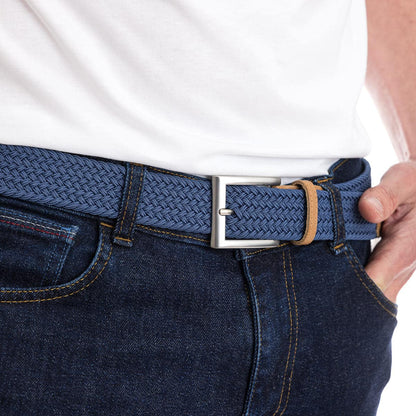 Ceinture tressée - Bleu - Taille unique - Ceinture homme PALÂBA