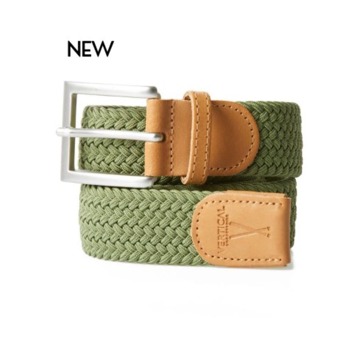 Ceinture tressée - Vert Olive - Taille unique - Ceinture homme PALÂBA