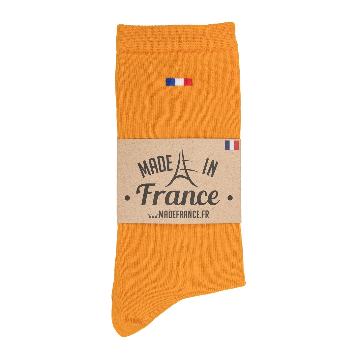 Chaussette française - Orange - 35/38 - Chaussette PALÂBA