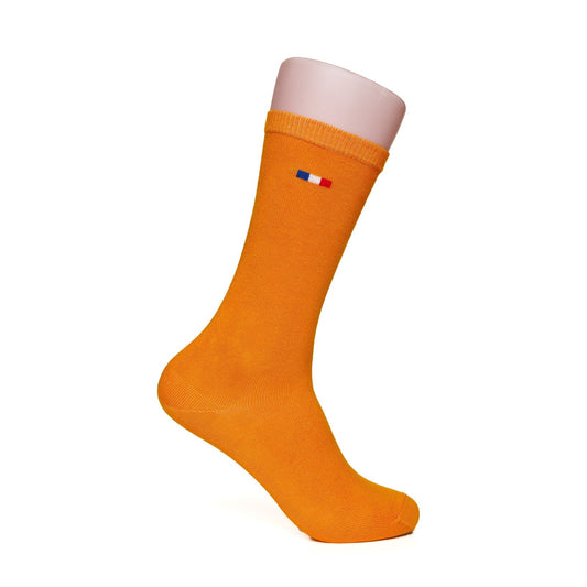 Chaussette Made In France - Orange - 35/38 - Chaussette PALÂBA