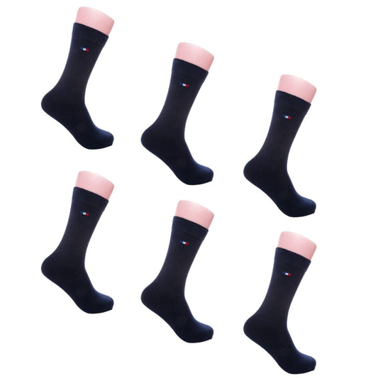 Chaussettes homme bleu marine - Lot de 6