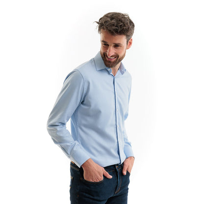 Chemise homme bleu - Chemise homme PALÂBA