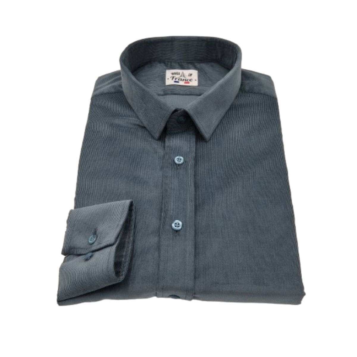 Chemise velours homme Bleu - Chemise homme PALÂBA