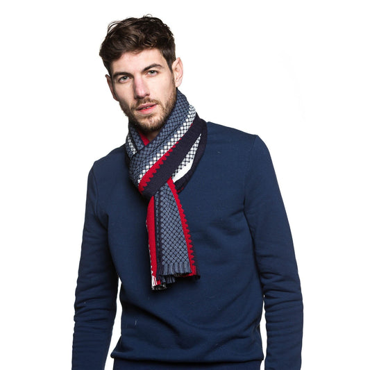 Echarpe homme jacquard - Taille unique - Echarpe homme PALÂBA