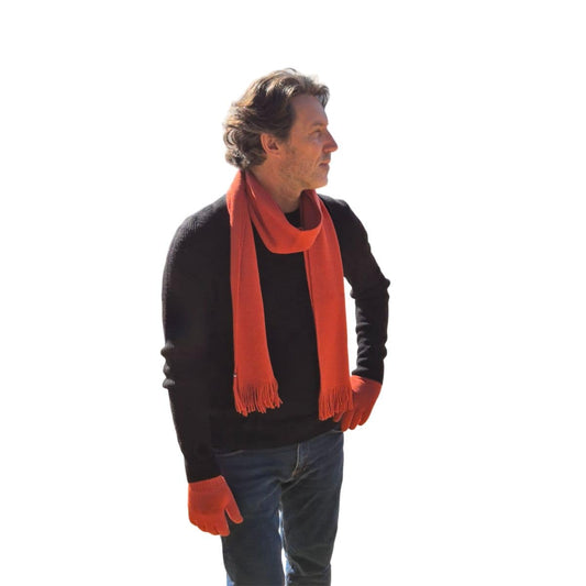 Echarpe Orange Homme - Taille unique - Echarpe homme PALÂBA