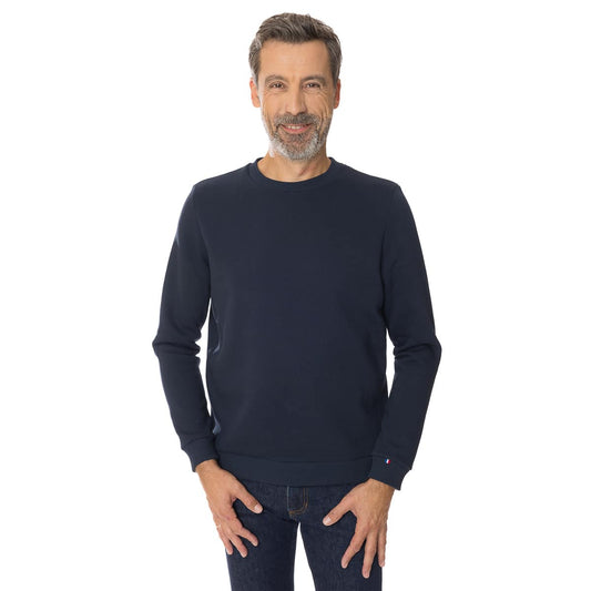 Sweat homme sans capuche - Bleu Marine - Sweat sans capuche PALÂBA