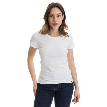 T-shirt blanc femme - T-shirt femme PALÂBA