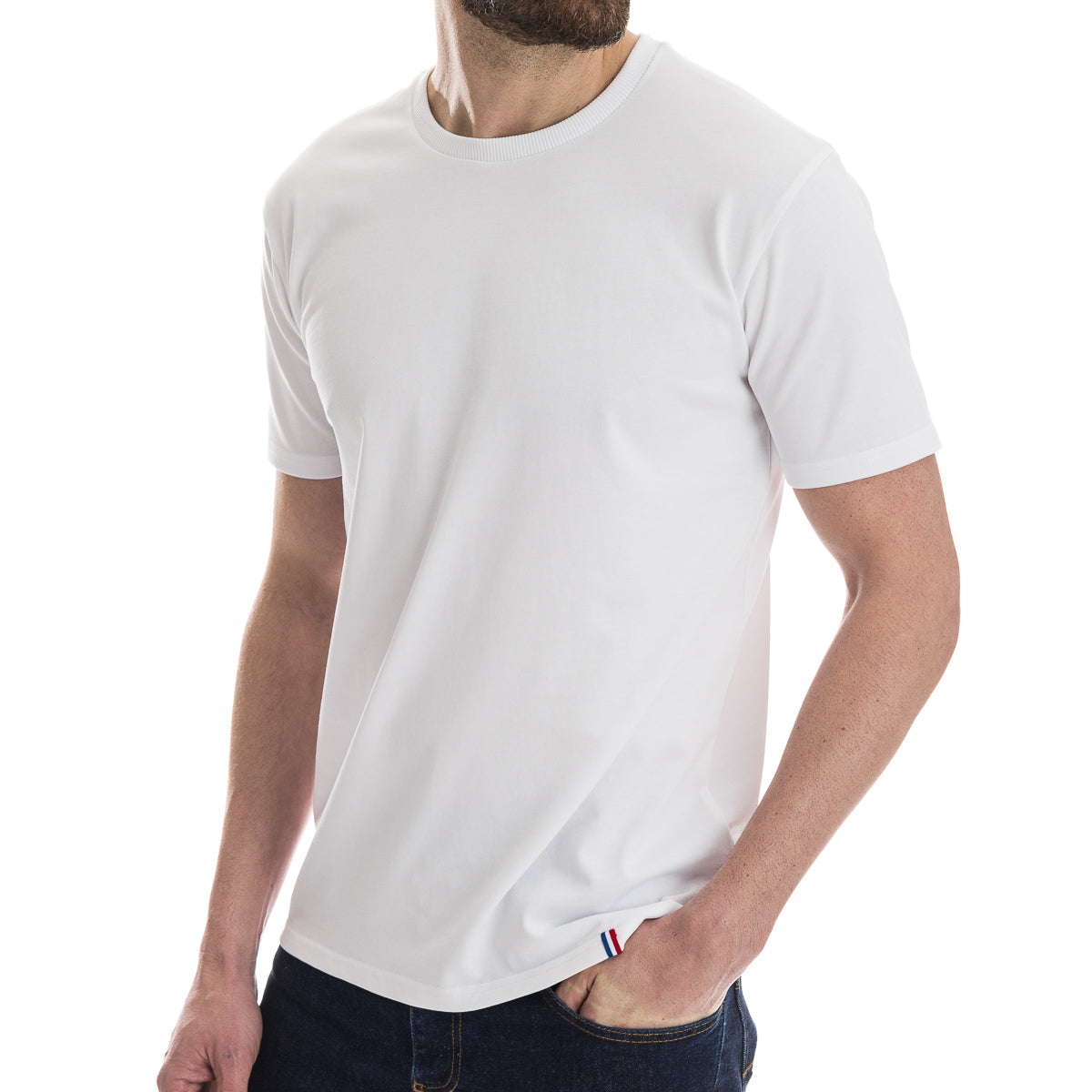 T-shirt blanc homme - LE 240 - T-shirt homme PALÂBA