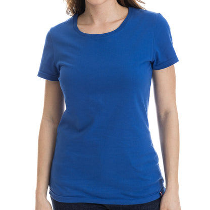 T shirt bleu roi femme - T-shirt femme PALÂBA