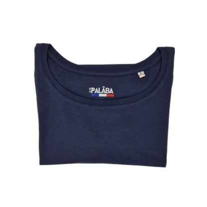 T shirt bleu marine femme - T-shirt femme PALÂBA