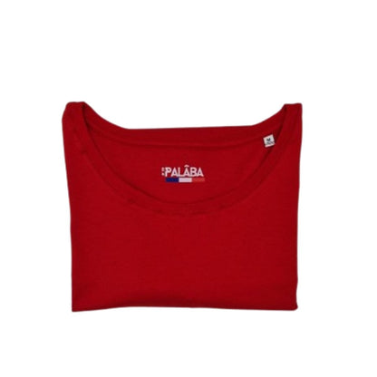 T shirt rouge femme - T-shirt femme PALÂBA