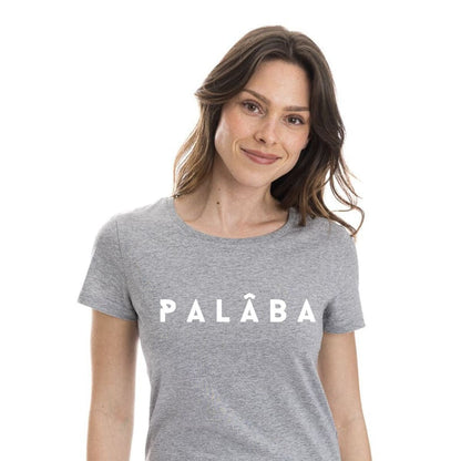 T shirt gris femme PALÂBA - T-shirt femme PALÂBA