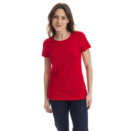 T shirt rouge femme - T-shirt femme PALÂBA