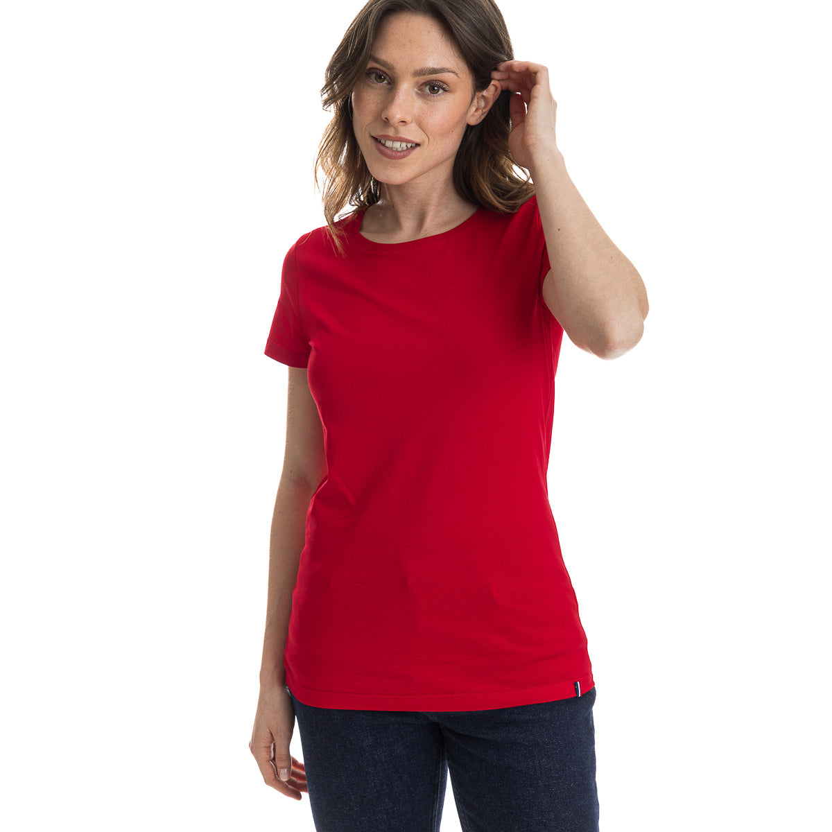 T shirt rouge femme - T-shirt femme PALÂBA