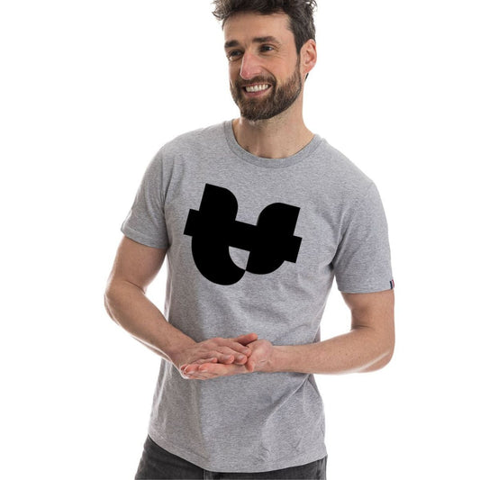 Tee shirt gris homme LA GRIFFE - T-shirt homme PALÂBA