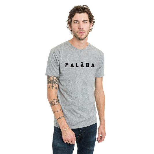 Tee shirt gris homme PALÂBA - T-shirt homme PALÂBA