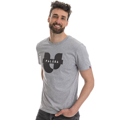 Tee shirt gris homme SIGNATURE PALÂBA - T-shirt homme PALÂBA