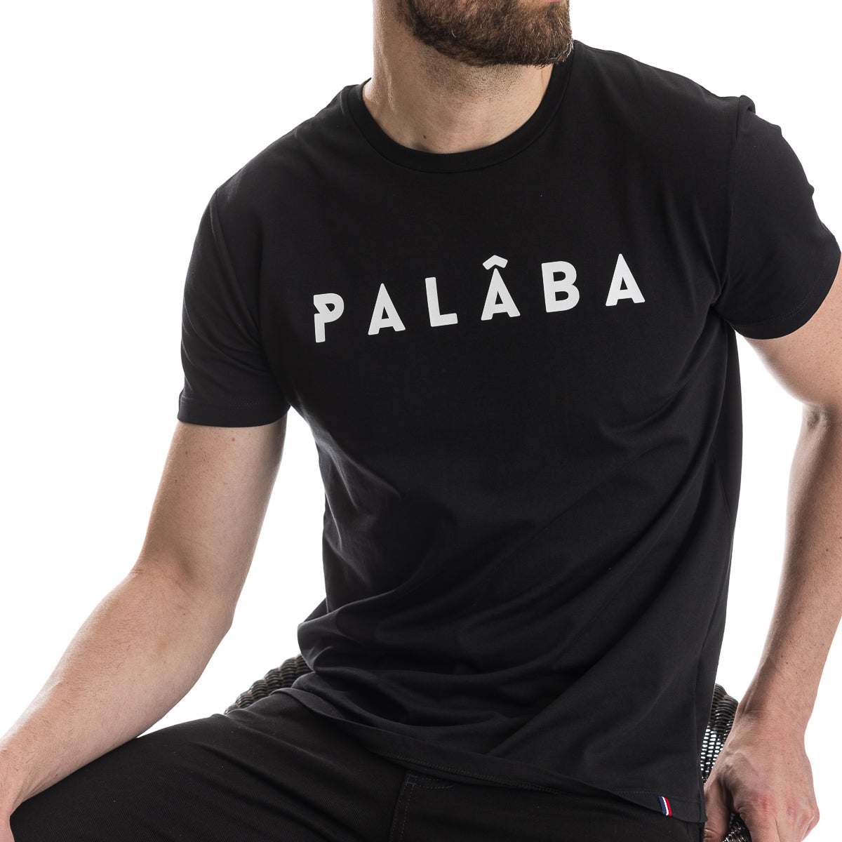 Tshirt noir homme PALÂBA - T-shirt homme PALÂBA