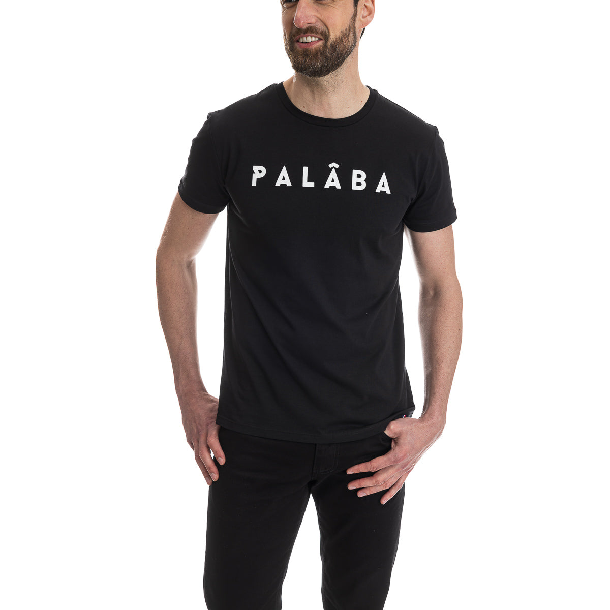 Tshirt noir homme PALÂBA - T-shirt homme PALÂBA